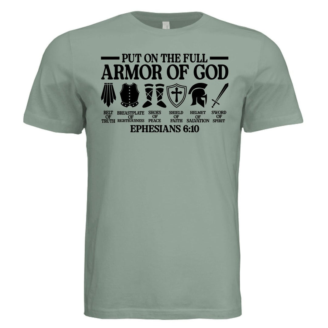 Armor of God Unisex Tee - Sage - Stone & Sling