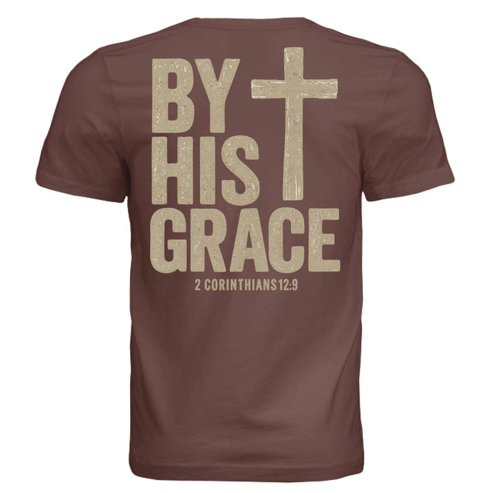 By His Grace Unisex Tee - Chestnut - Stone & Sling