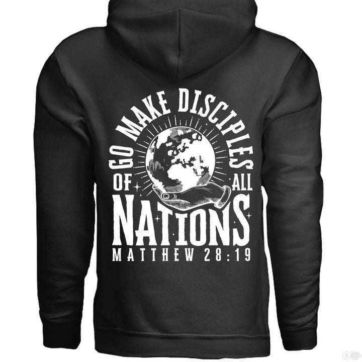 Go Make Disciples Hoodie - Black - Stone & Sling