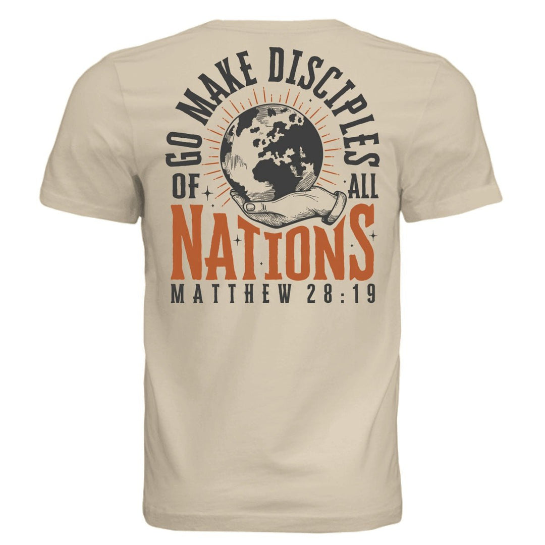 Go Make Disciples Unisex Tee - Soft Cream - Stone & Sling