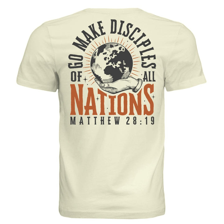 Go Make Disciples Unisex Tee - Natural - Stone & Sling