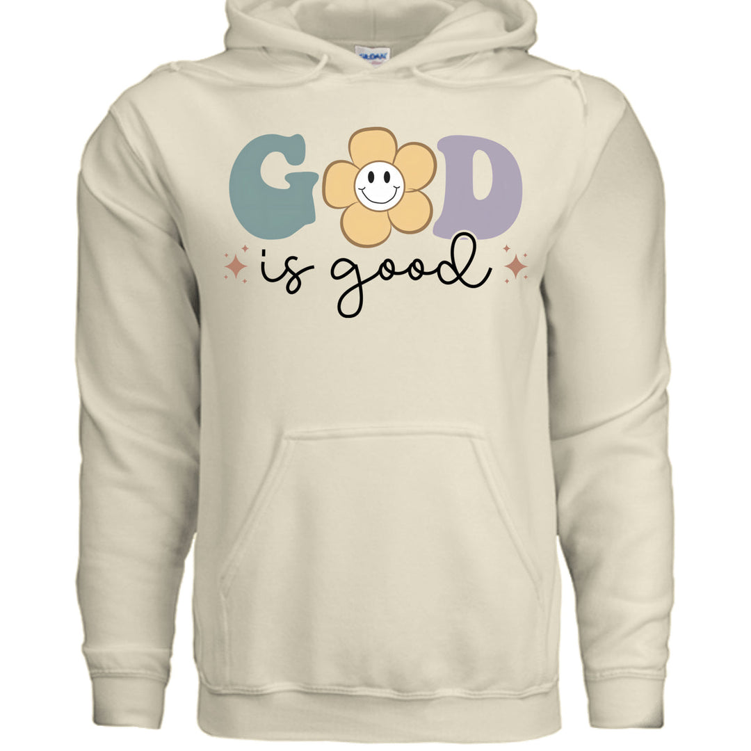 God Is Good Hoodie - Off White - Stone & Sling