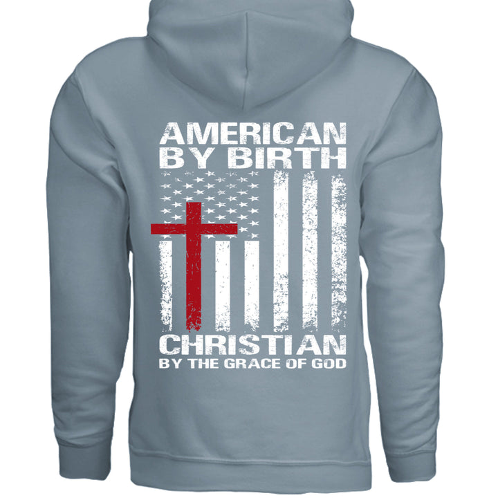 Grace Of God Hoodie - Stone Blue - Stone & Sling