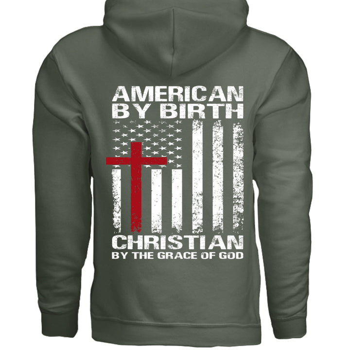 Grace Of God Hoodie - Military Green - Stone & Sling
