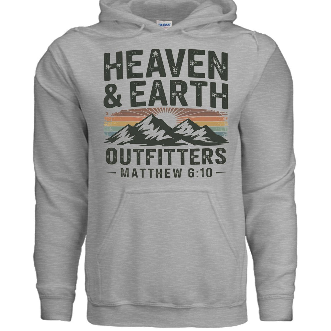 Heaven And Earth Hoodie - Sport Gray - Stone & Sling