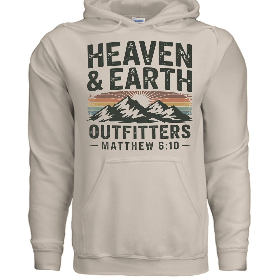 Heaven And Earth Hoodie - Sand - Stone & Sling
