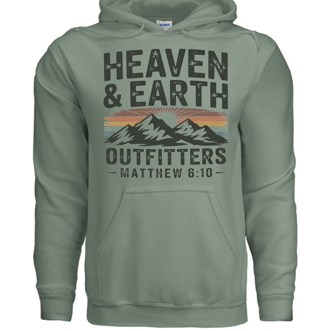 Heaven And Earth Hoodie - Sage - Stone & Sling