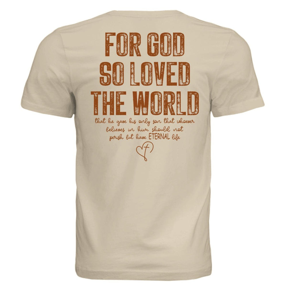 John 3:16 Unisex Tee - - Stone & Sling