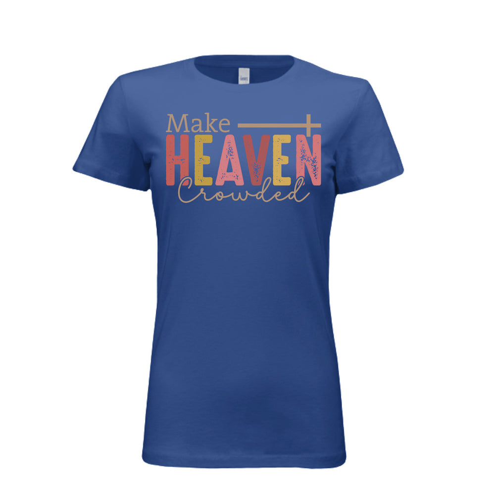 Make Heaven Crowded Fitted Tee - True Royal - Stone & Sling