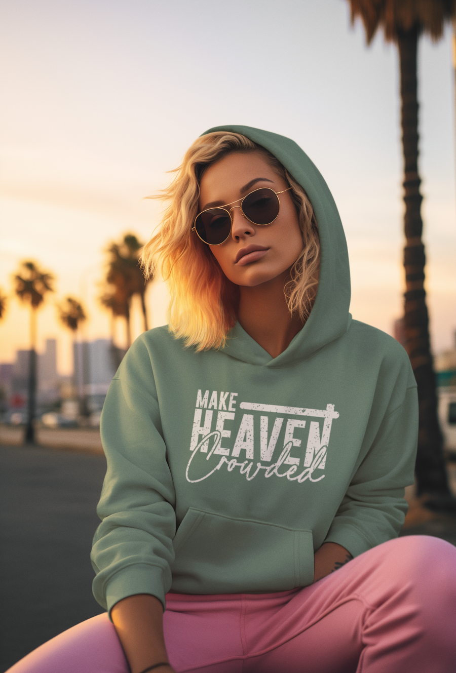 Make Heaven Crowded Hoodie