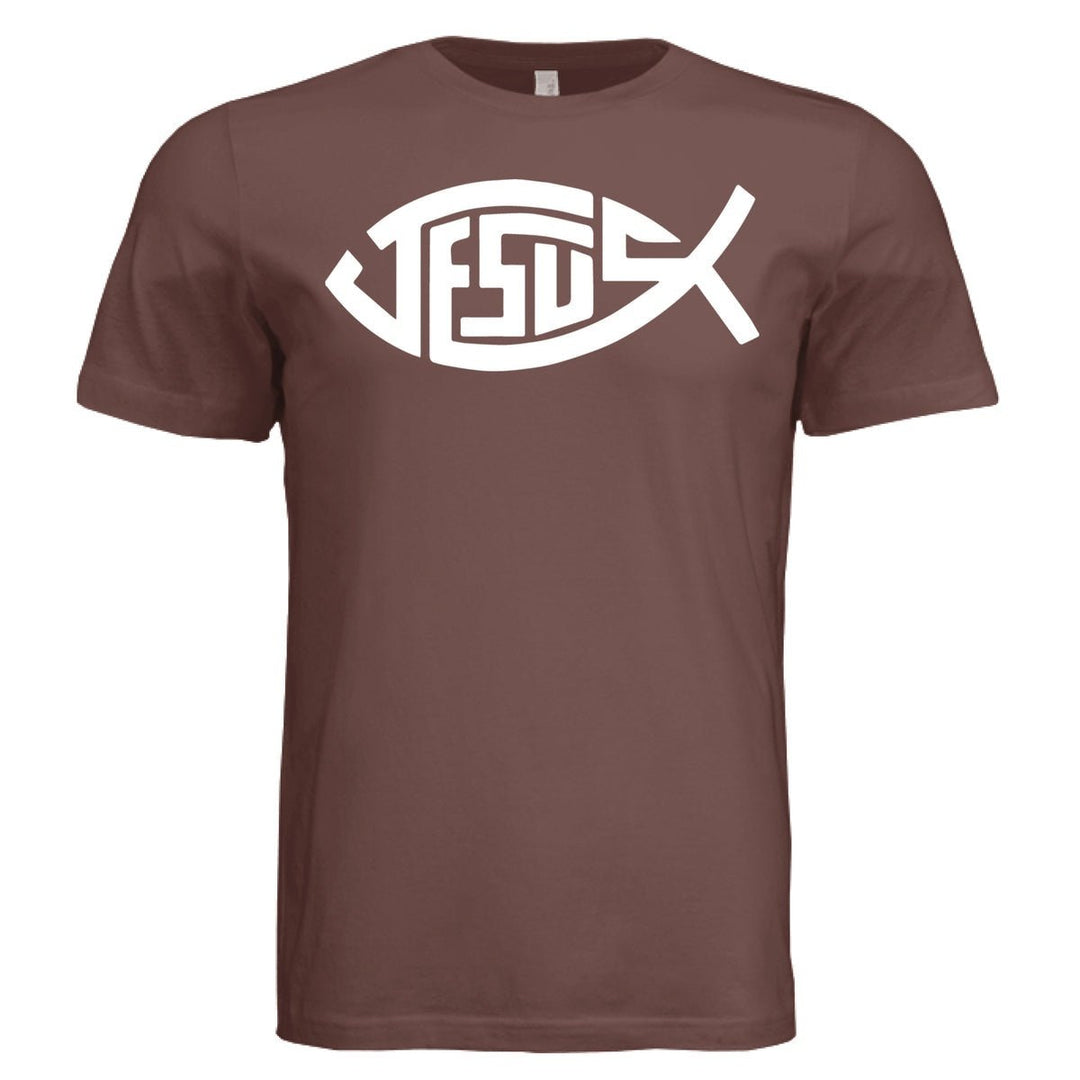 Sign Of The Fish Unisex Tee - Chestnut - Stone & Sling