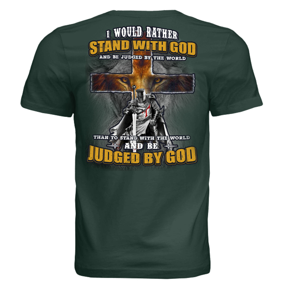 Stand With God Unisex Tee - Hunter Green - Stone & Sling