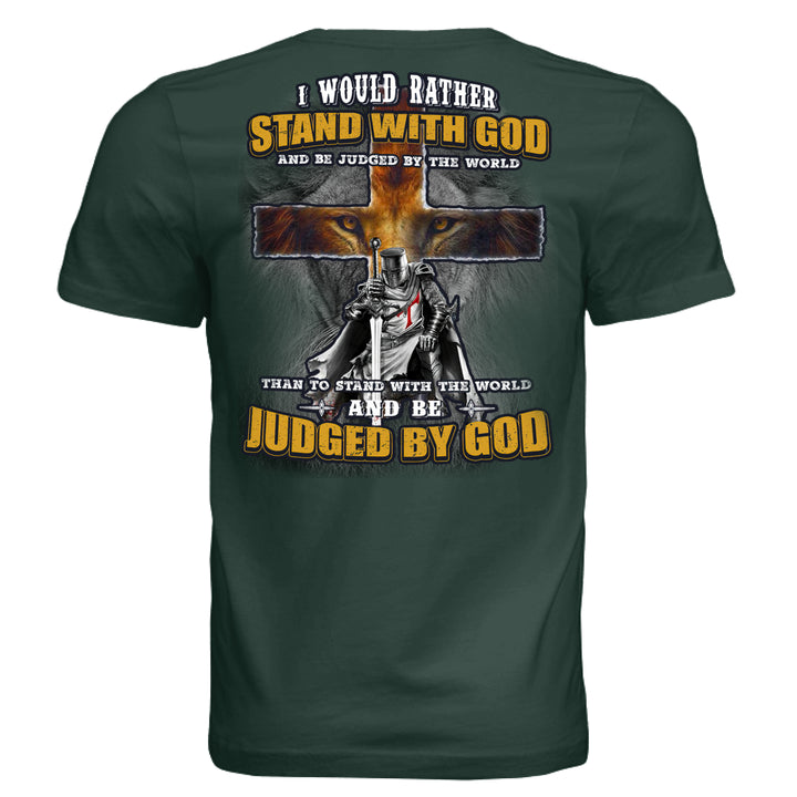 Stand With God Unisex Tee - Hunter Green - Stone & Sling