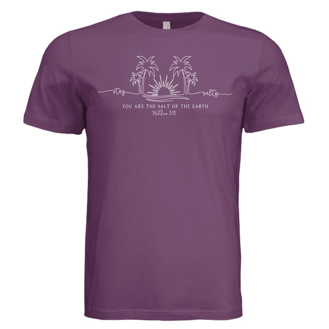 You Are The Salt Unisex Tee - Team Purple - Stone & Sling