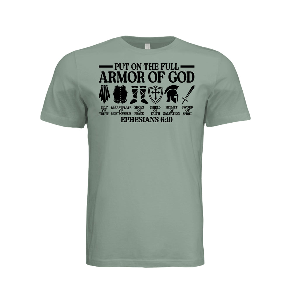 Armor of God Unisex Tee - Sage - Stone & Sling