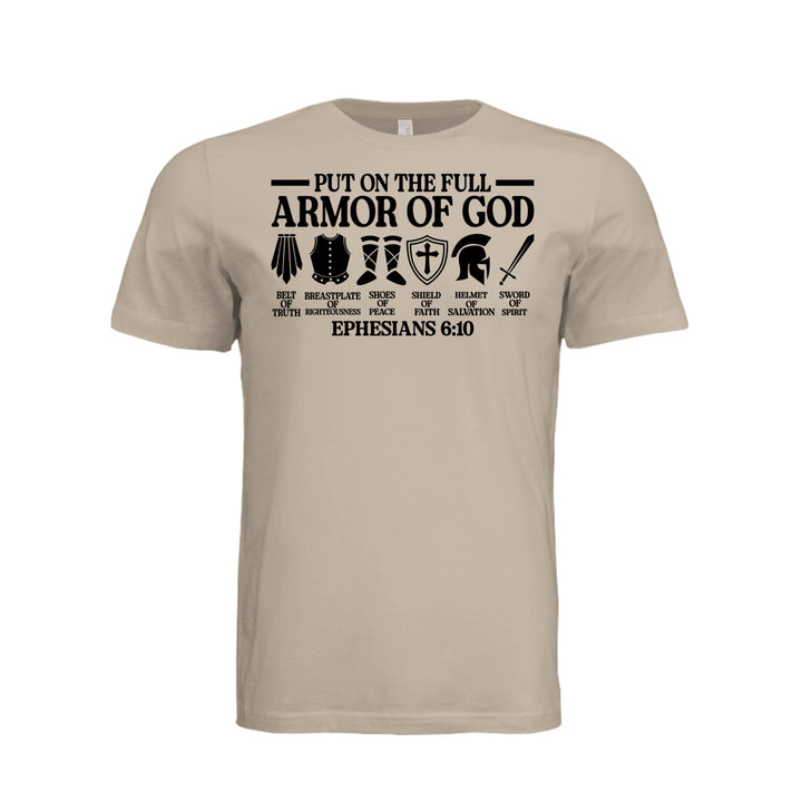 Armor of God Unisex Tee - Tan - Stone &amp; Sling