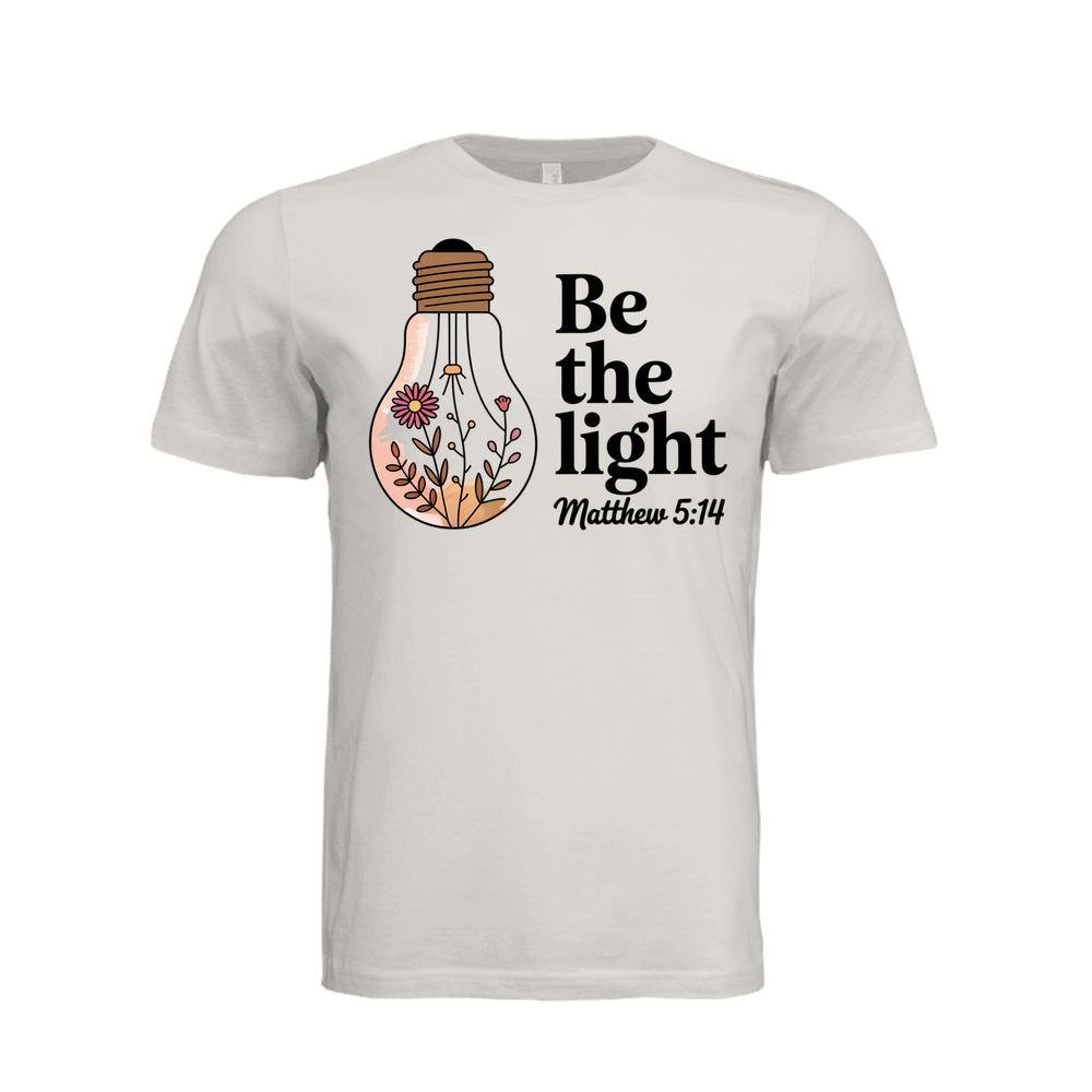Be the Light Unisex Tee - Vintage White - Stone & Sling