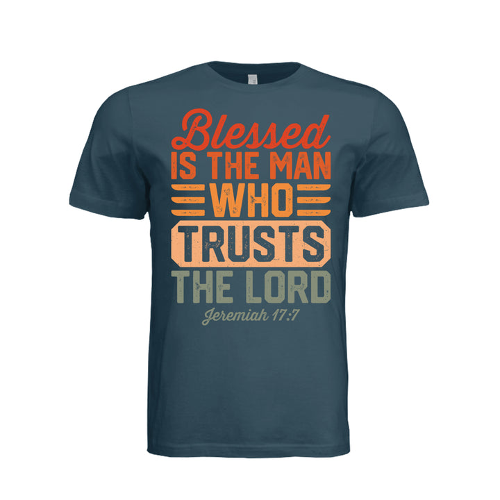 Blessed Is the Man Unisex Tee - Atlantic - Stone &amp; Sling