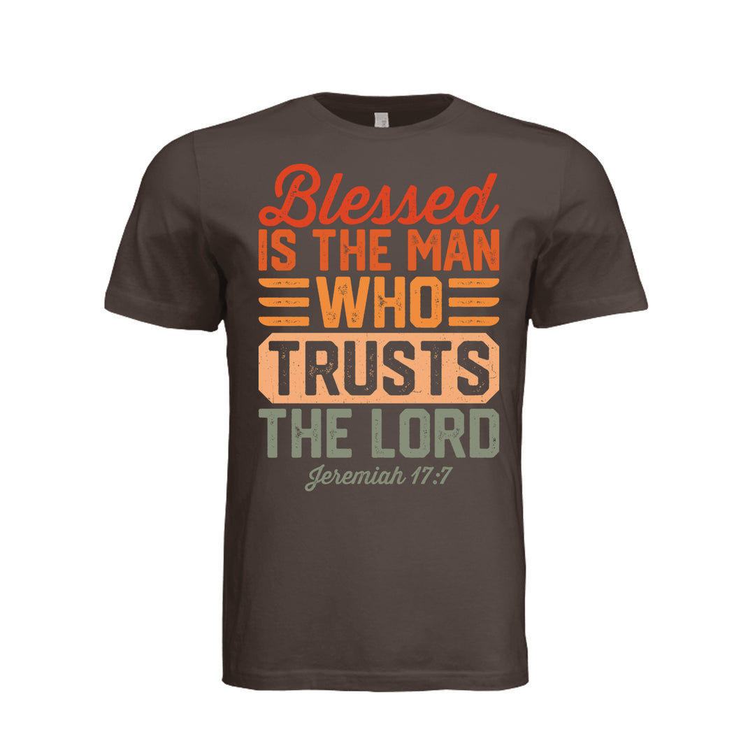 Blessed Is the Man Unisex Tee - Brown - Stone &amp; Sling