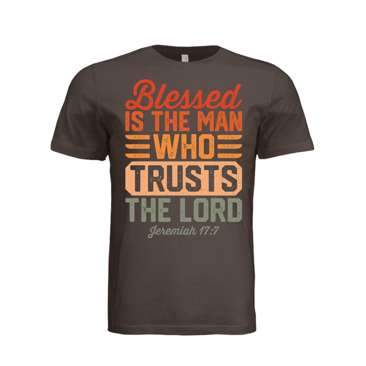 Blessed Is the Man Unisex Tee - Brown - Stone &amp; Sling
