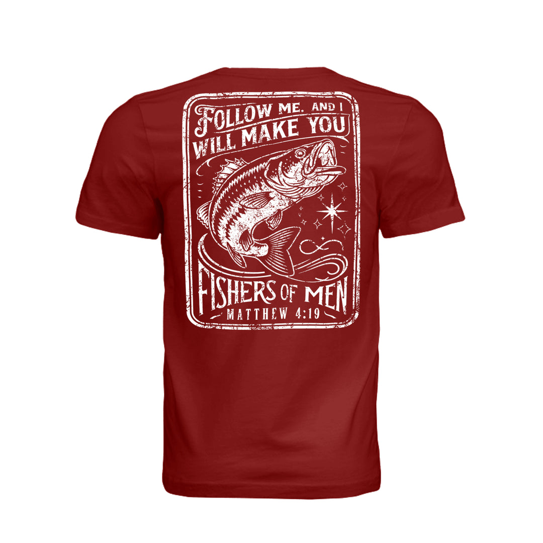 Fishers of Men Unisex Tee - Cardinal - Stone &amp; Sling