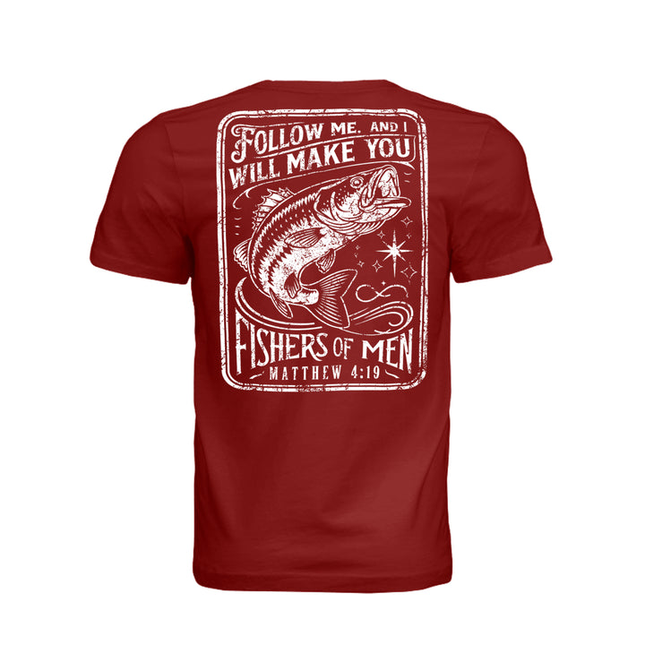 Fishers of Men Unisex Tee - Cardinal - Stone &amp; Sling