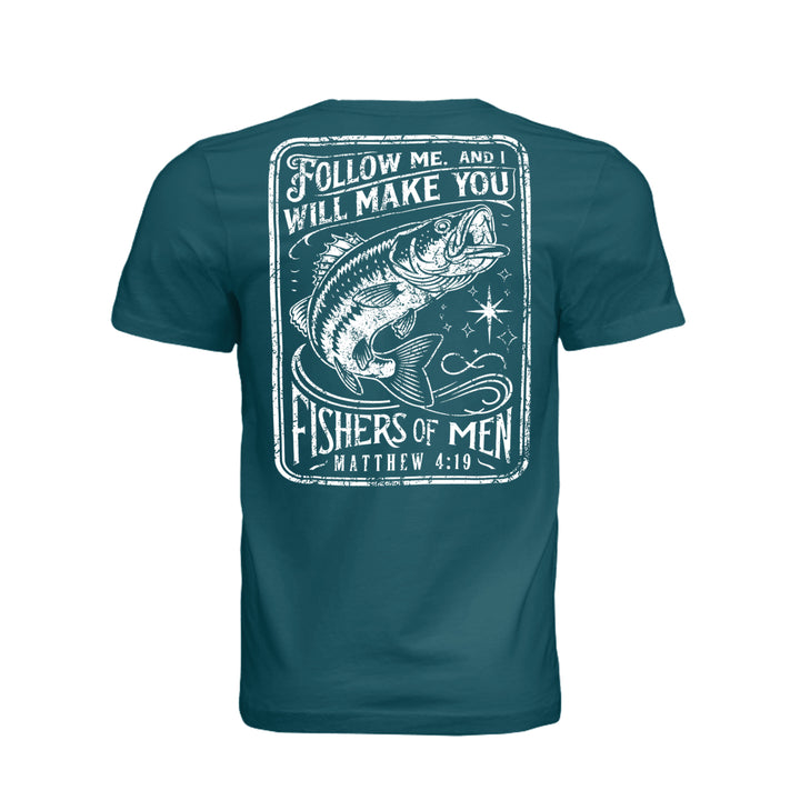 Fishers of Men Unisex Tee - Deep Teal - Stone &amp; Sling