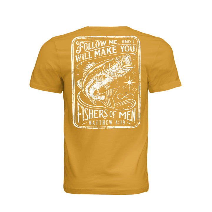 Fishers of Men Unisex Tee - Mustard - Stone &amp; Sling