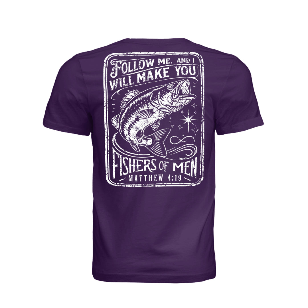Fishers of Men Unisex Tee - Team Purple - Stone &amp; Sling