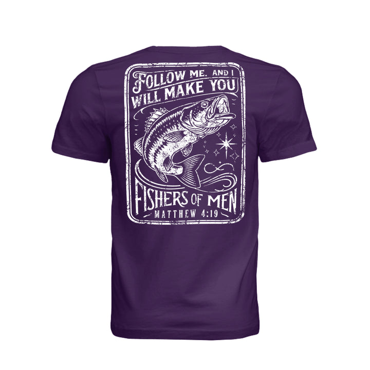 Fishers of Men Unisex Tee - Team Purple - Stone &amp; Sling