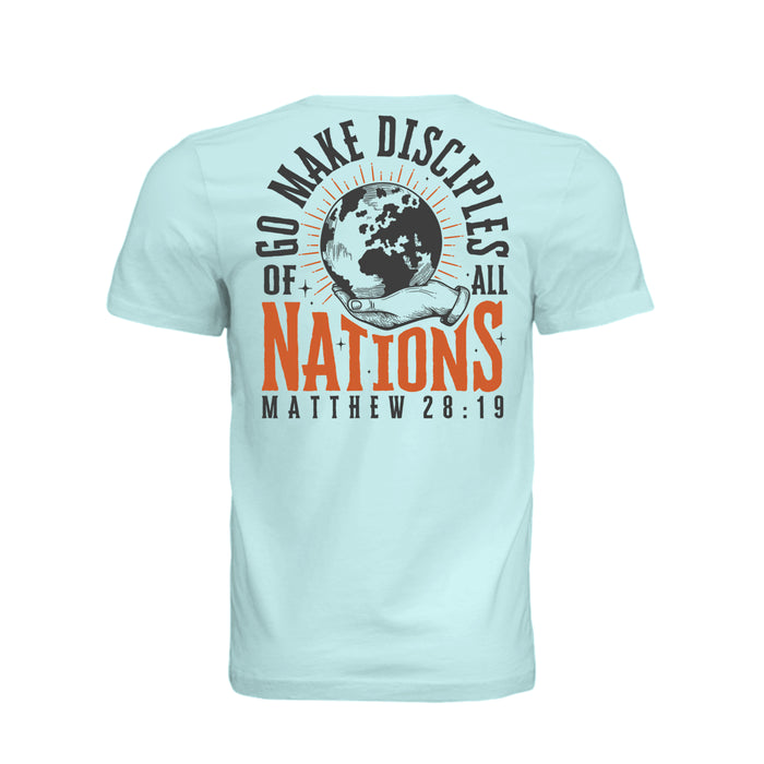 Go Make Disciples Unisex Tee - Mint - Stone & Sling