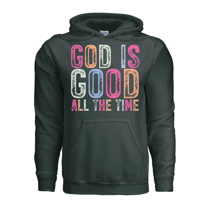 God Is Good Hoodie - Forest Green - Stone &amp; Sling
