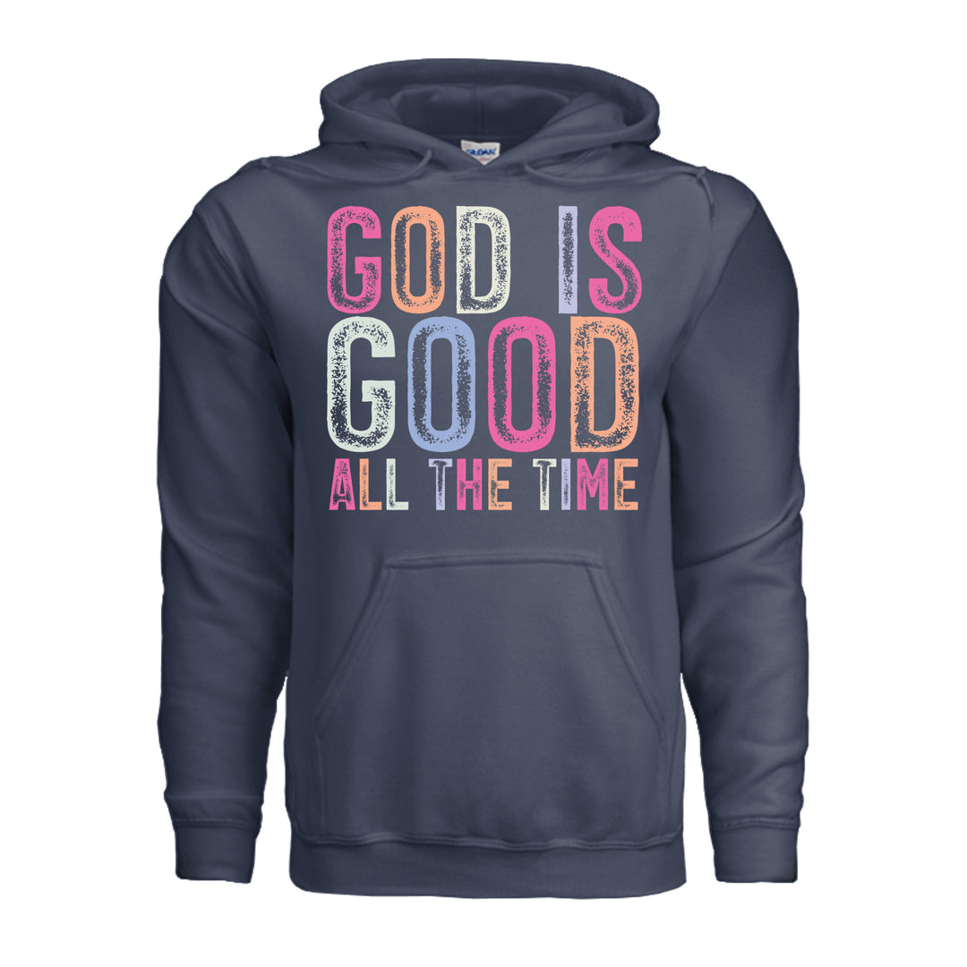God Is Good Hoodie - Navy - Stone & Sling