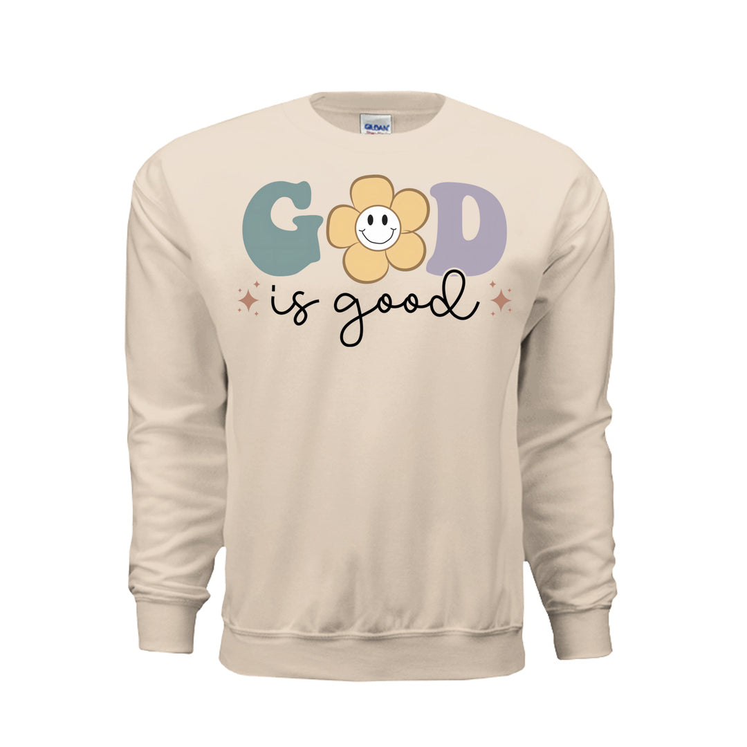God Is Good Sweatshirt - Sand - Stone & Sling