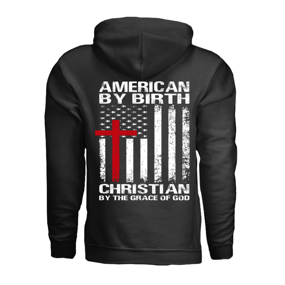 Grace of God Hoodie - Black - Back - Stone &amp; Sling
