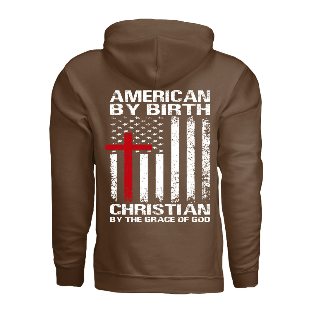 Grace of God Hoodie - Cocoa - Back - Stone &amp; Sling