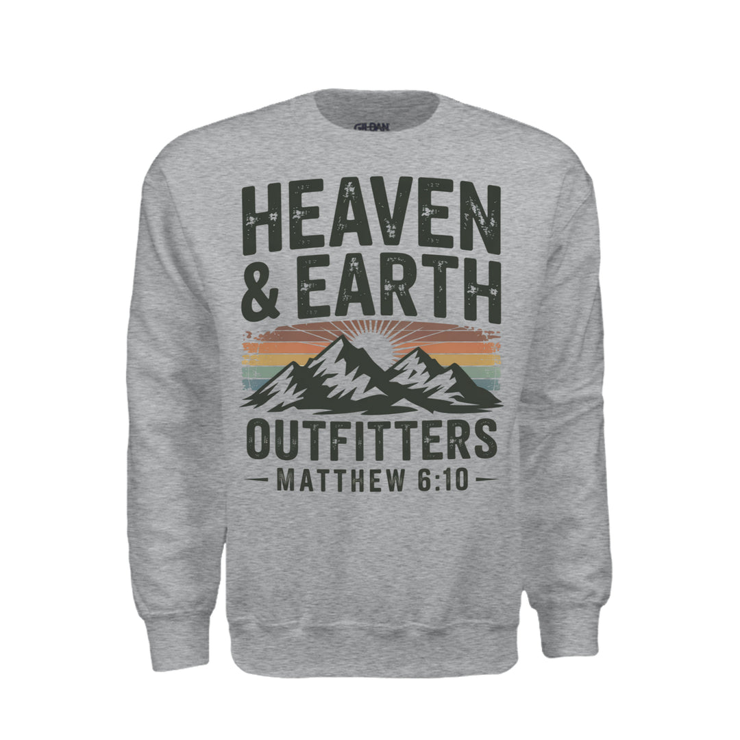 Heaven and Earth Sweatshirt - Sport Grey - Stone &amp; Sling