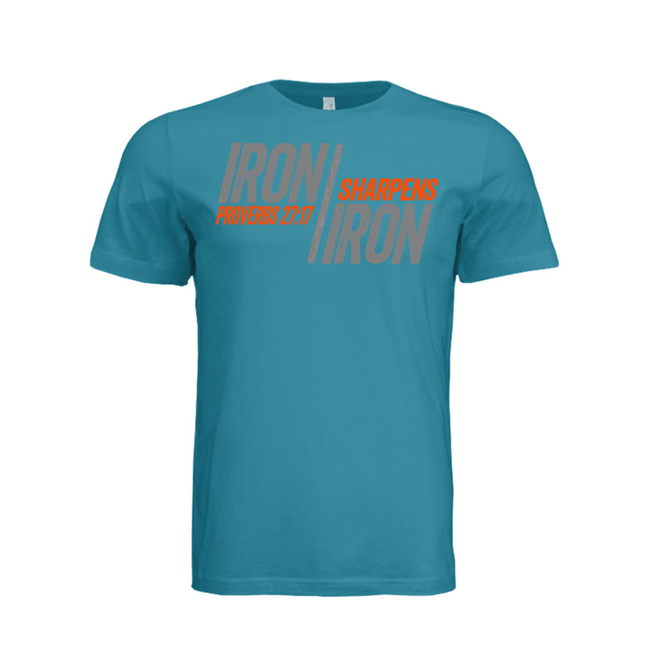 Iron Sharpens Iron Unisex Tee - Marine - Stone &amp; Sling