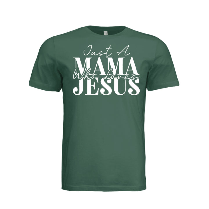 Just a Mama Unisex Tee - Forest - Stone &amp; Sling