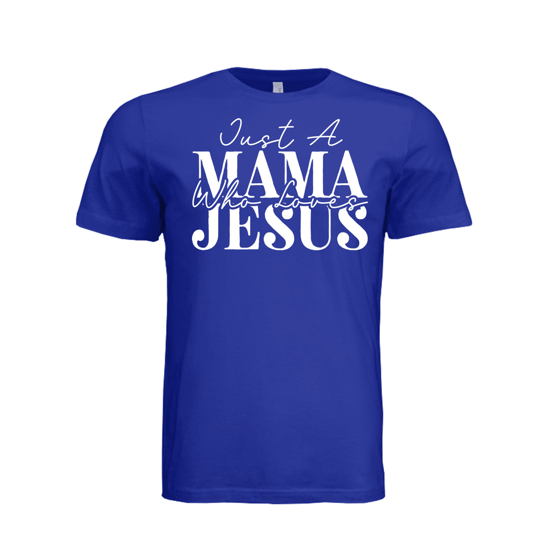 Just a Mama Unisex Tee - Team Navy - Stone &amp; Sling