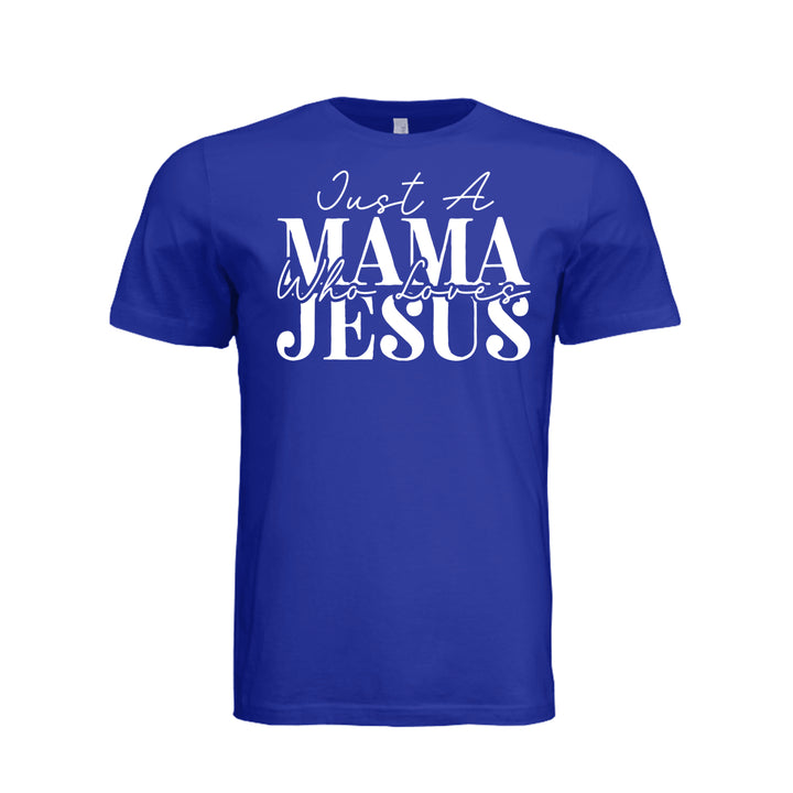 Just a Mama Unisex Tee - Team Navy - Stone &amp; Sling
