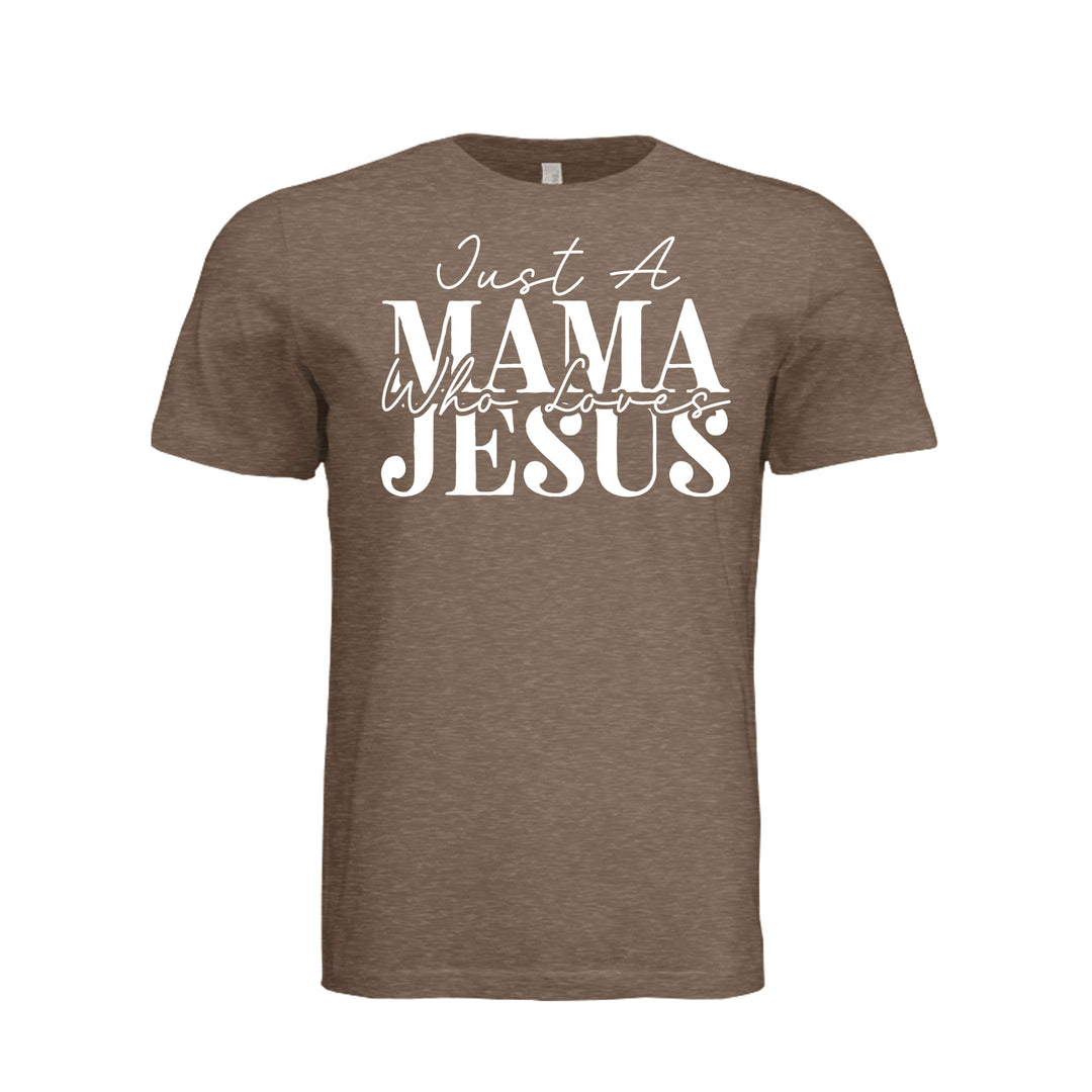 Just a Mama Unisex Tee - Vintage Brown - Stone &amp; Sling