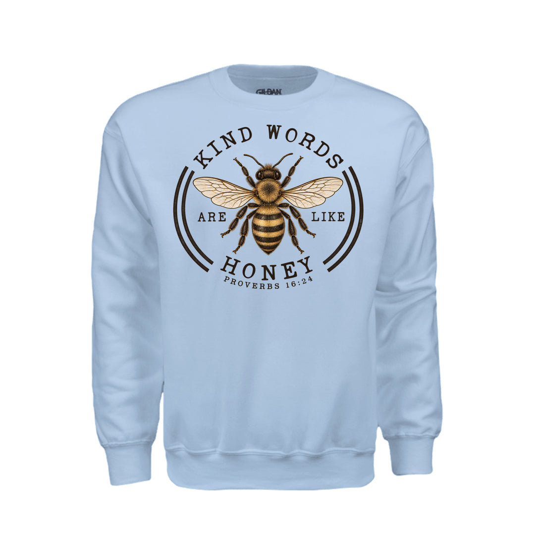 Kind Words Sweatshirt - Light Blue - Stone & Sling