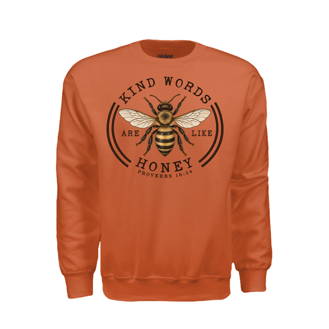 Kind Words Sweatshirt - Orange - Stone & Sling