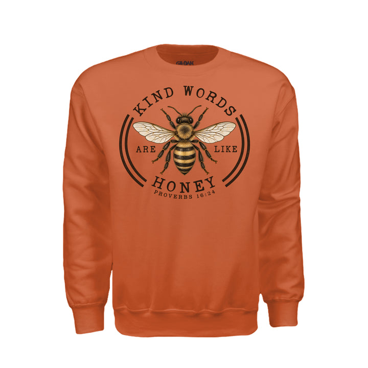 Kind Words Sweatshirt - Orange - Stone & Sling