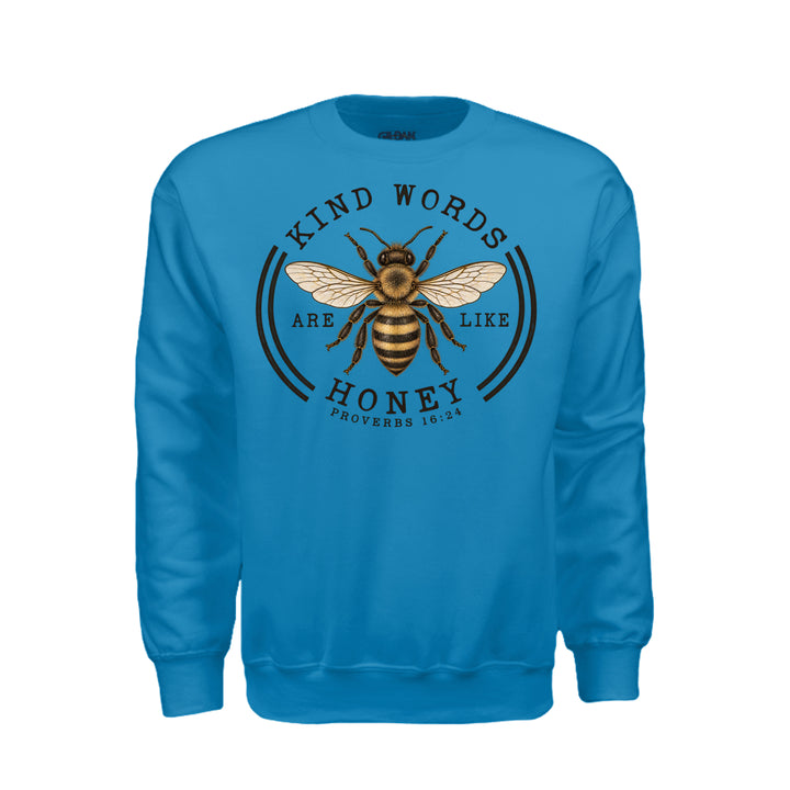 Kind Words Sweatshirt - Sapphire - Stone & Sling