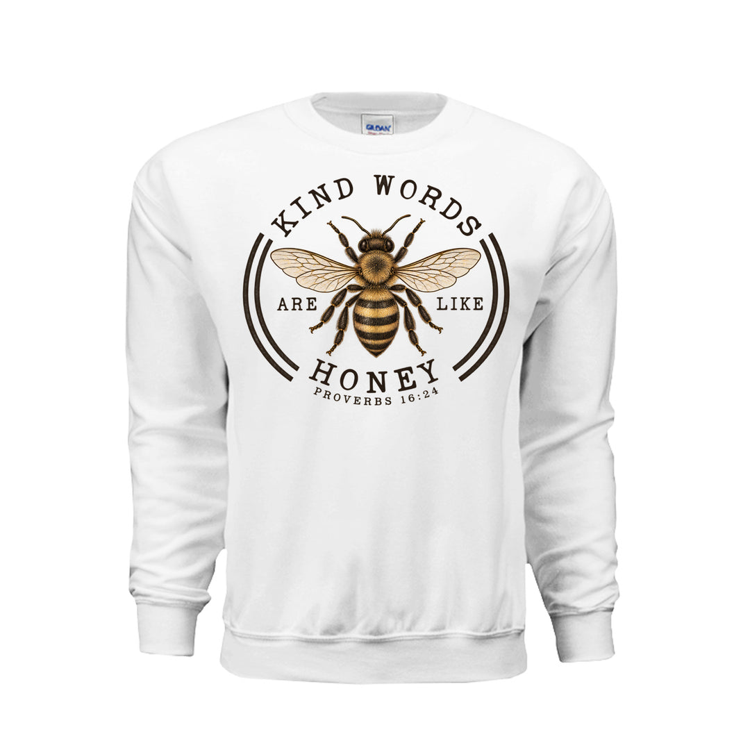 Kind Words Sweatshirt - White - Stone & Sling