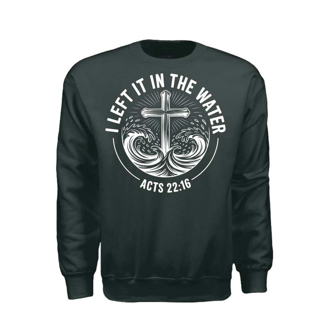 Left It in the Water Sweatshirt - Forest Green - Stone &amp; Sling