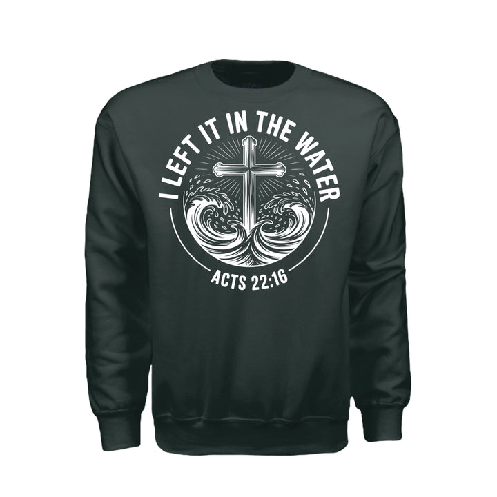 Left It in the Water Sweatshirt - Forest Green - Stone &amp; Sling
