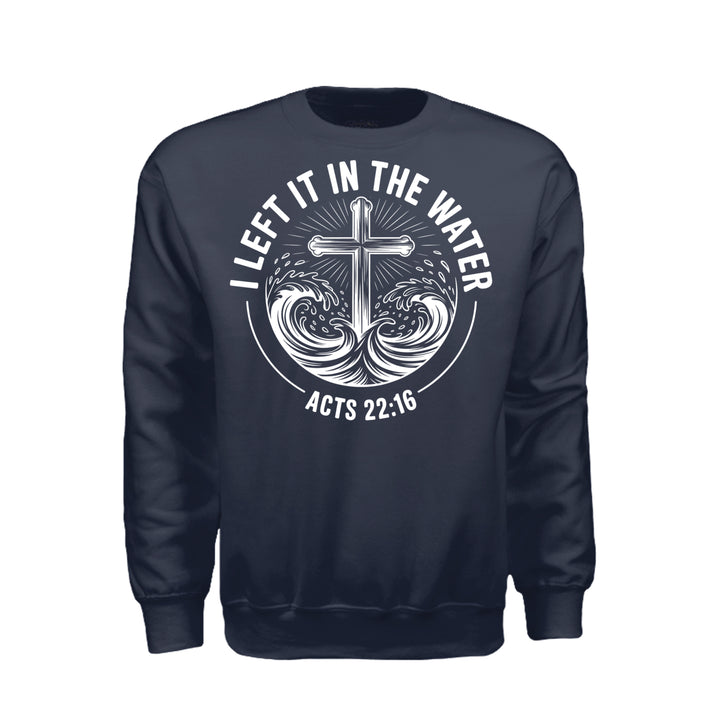 Left It in the Water Sweatshirt - Navy - Stone &amp; Sling